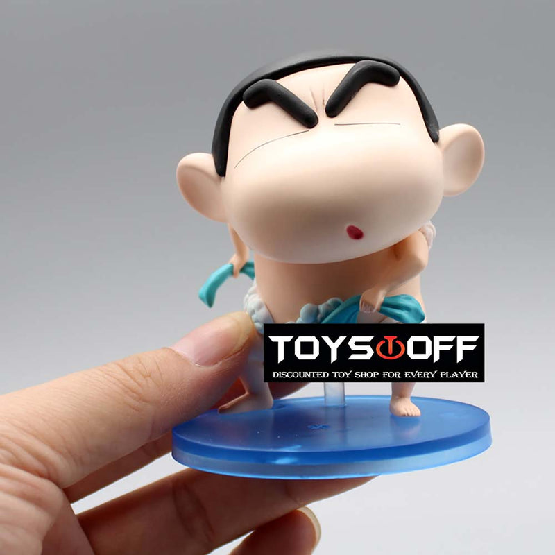 Crayon Shin Chan Taking Bath Ver Action Figure Funny Toy 9cm