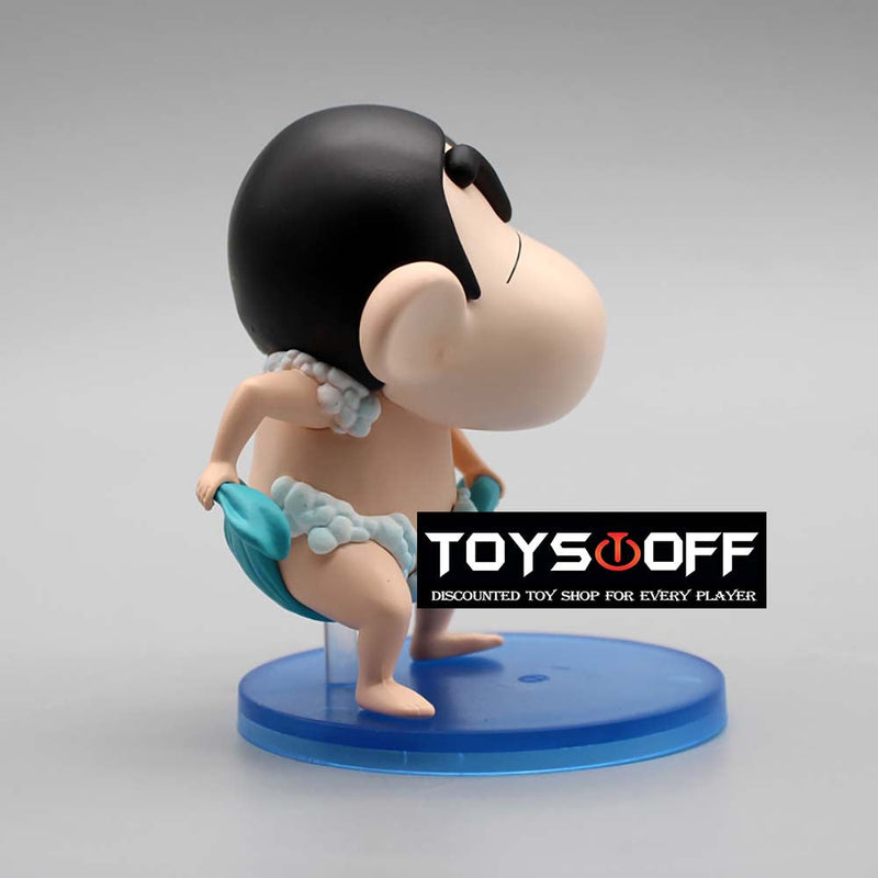 Crayon Shin Chan Taking Bath Ver Action Figure Funny Toy 9cm