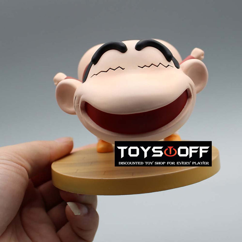 Crayon Shin Chan Threw PP Ver Action Figure Funny Toy 8cm