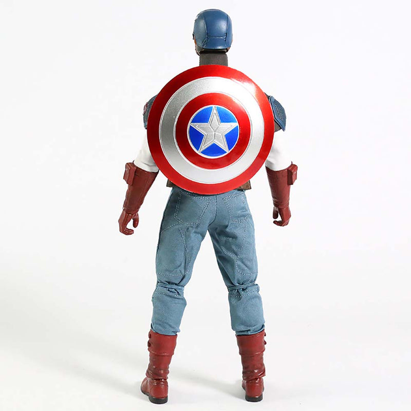 Crazy Toys Captain America Steve Rogers Action Figure Toy 30cm