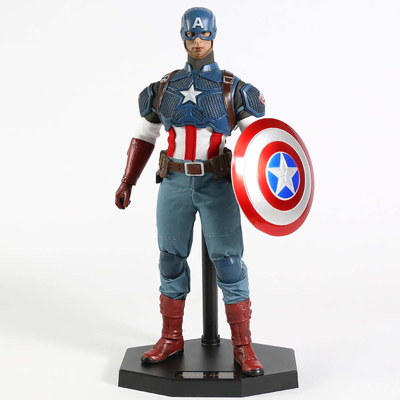 Crazy Toys Captain America Steve Rogers Action Figure Toy 30cm