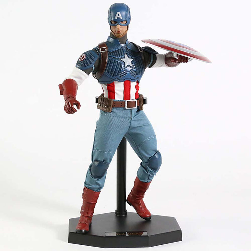 Crazy Toys Captain America Steve Rogers Action Figure Toy 30cm