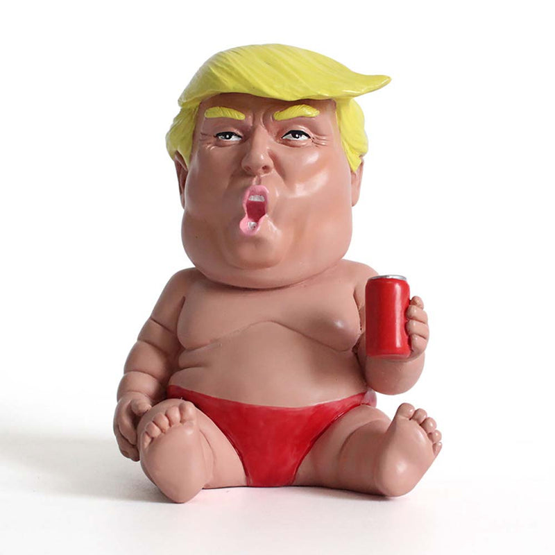 Cute Donald Trump Action Figure Collectible Home Decoration Model Toy