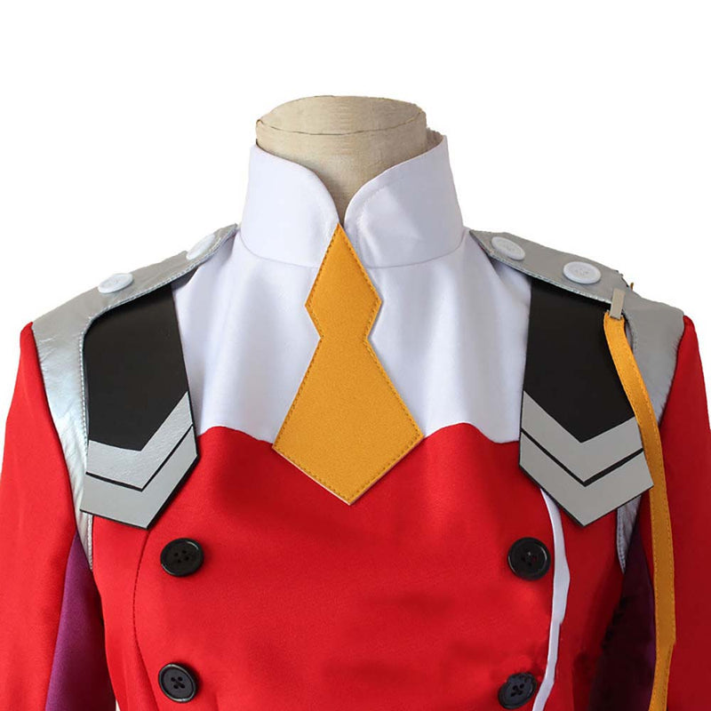 DARLING in the FRANXX 02 ZERO TWO Cosplay Uniform With Headwear