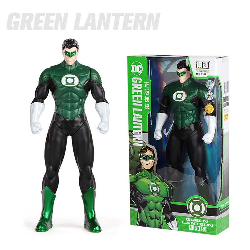 DC Batman Superman The Flash Green Latern Action Figure Toy 32cm