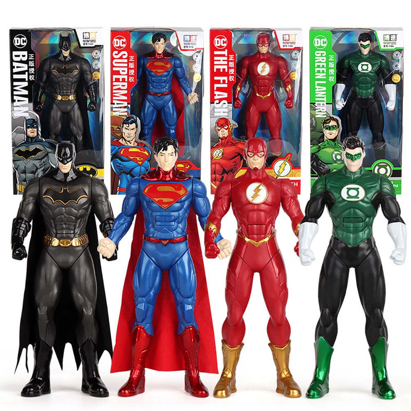 DC Batman Superman The Flash Green Latern Action Figure Toy 32cm