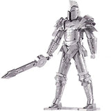 Warrior'S Gate Black Knight 3D Model Metal Puzzle DIY Assembled Toy - Toysoff.com