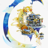 DIY Chinese Wind Ancient Myth Moon Palace 3D Art Model Metal Puzzle - Toysoff.com