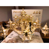 DIY Chinese Wind Ancient Myth Moon Palace 3D Architectural Model Metal Puzzle - Toysoff.com