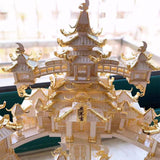 DIY Chinese Wind Ancient Myth Moon Palace 3D Architectural Model Metal Puzzle - Toysoff.com