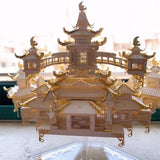 DIY Chinese Wind Ancient Myth Moon Palace 3D Architectural Model Metal Puzzle - Toysoff.com