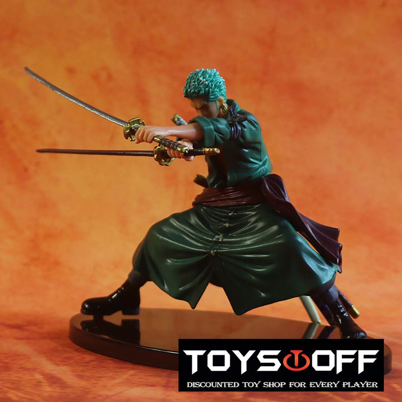 DXF One Piece Roronoa Zoro Action Figure Model Toy 14cm