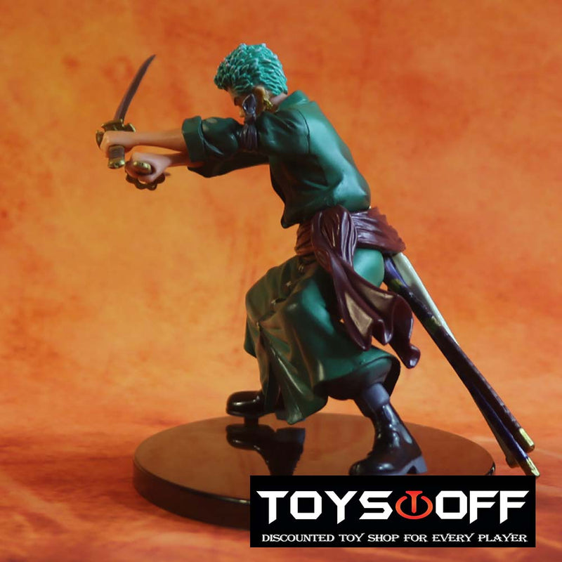 DXF One Piece Roronoa Zoro Action Figure Model Toy 14cm