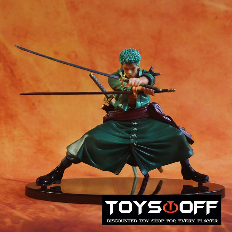 DXF One Piece Roronoa Zoro Action Figure Model Toy 14cm