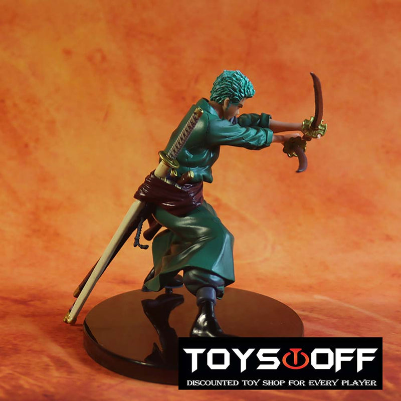 DXF One Piece Roronoa Zoro Action Figure Model Toy 14cm