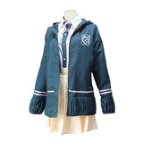 DanganRonpa Nanami Chiaki Uniform Jacket Shirt Tie Skirt Women Halloween Cosplay Costume - Toysoff.com