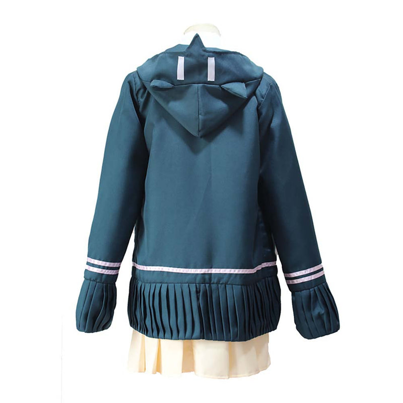 DanganRonpa Nanami Chiaki Uniform Jacket Shirt Tie Skirt Women Halloween Cosplay Costume - Toysoff.com