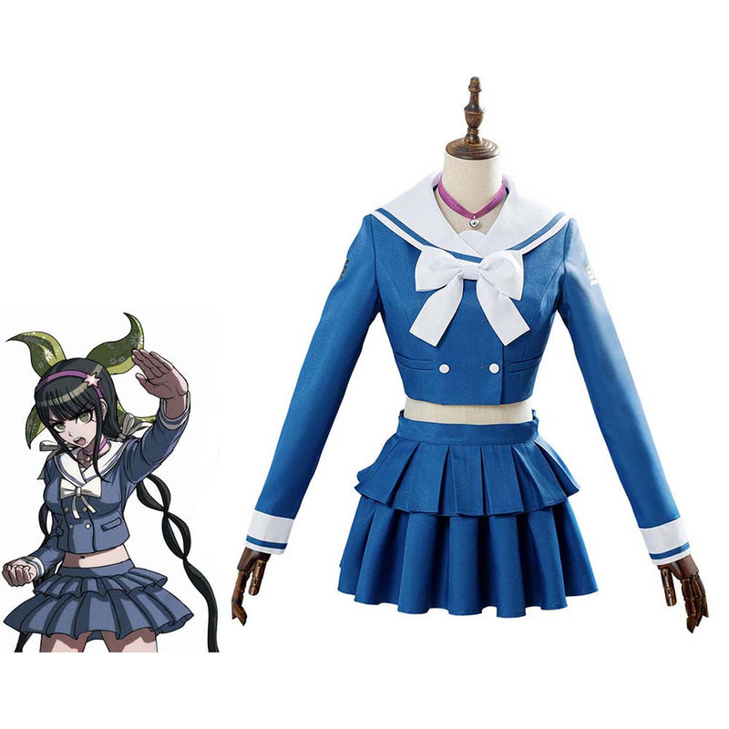 Danganronpa Chabashira Tenko JK Uniform Skirt Suit Halloween Cosplay Costume - Toysoff.com