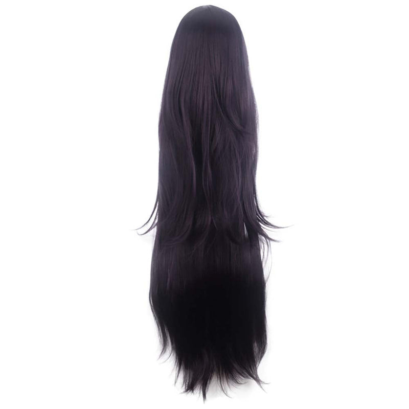 Danganronpa Mikan Tsumiki Cosplay Wig Halloween Party Black Long Hair