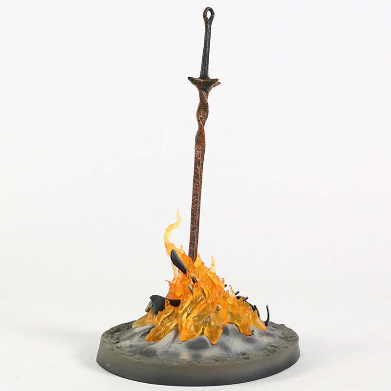 Dark Souls 3 Bonfire Action Figure Toy with LED Light 23cm