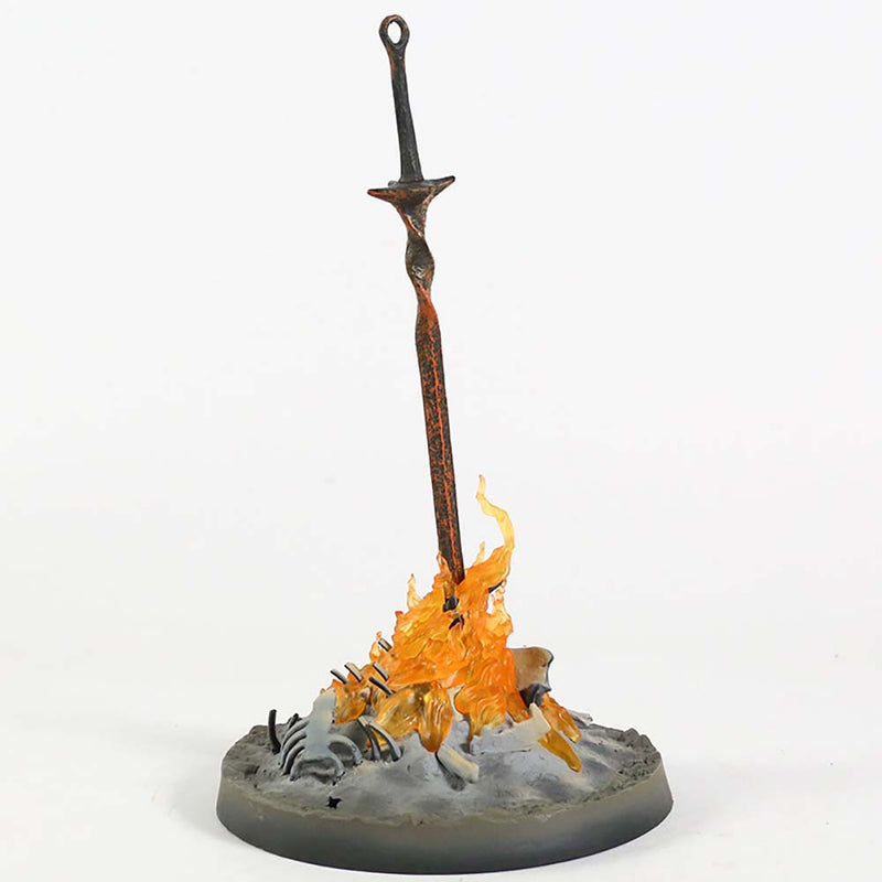 Dark Souls 3 Bonfire Action Figure Toy with LED Light 23cm