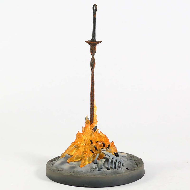 Dark Souls 3 Bonfire Action Figure Toy with LED Light 23cm