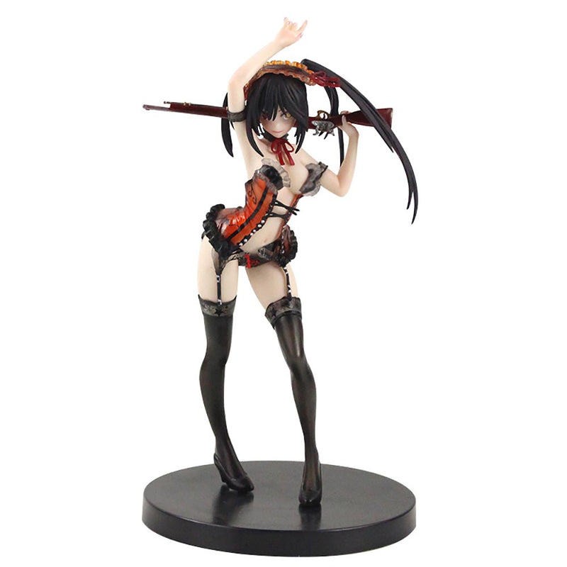 Date A Live Kurumi Tokisaki Action Figure Sexy Girl Toy 23cm