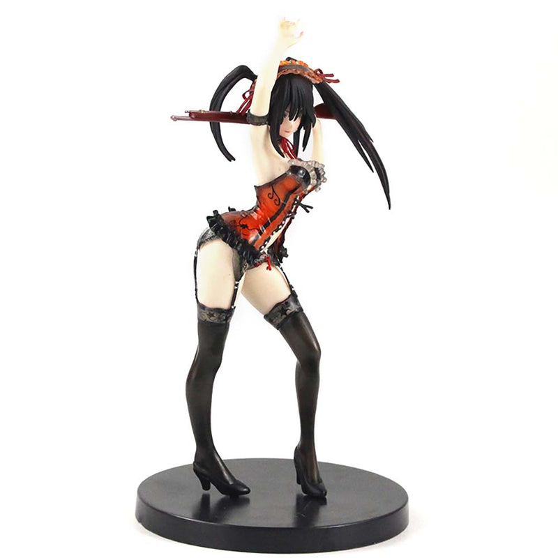 Date A Live Kurumi Tokisaki Action Figure Sexy Girl Toy 23cm