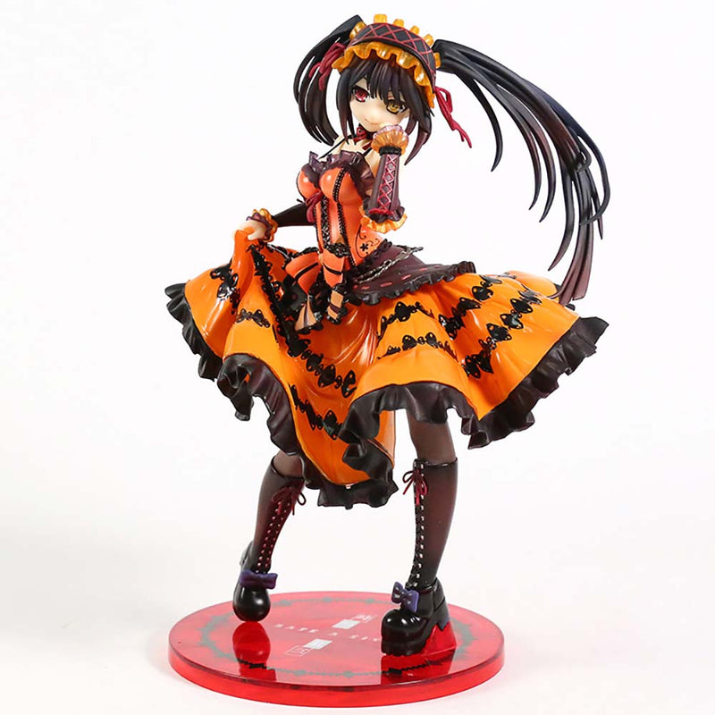 Date A Live Tokisaki Kurumi Action Figure Collectible Model Toy 23cm