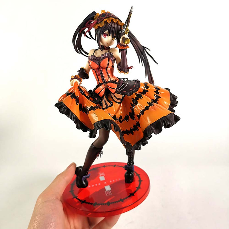 Date A Live Tokisaki Kurumi Action Figure Collectible Model Toy 23cm