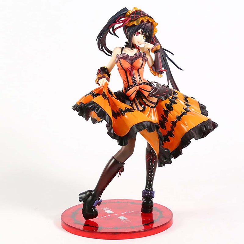 Date A Live Tokisaki Kurumi Action Figure Collectible Model Toy 23cm