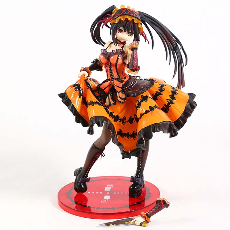 Date A Live Tokisaki Kurumi Action Figure Collectible Model Toy 23cm