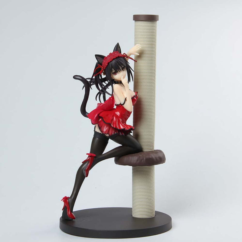 Date A Live Tokisaki Kurumi Action Figure Sexy Model Toy 25cm