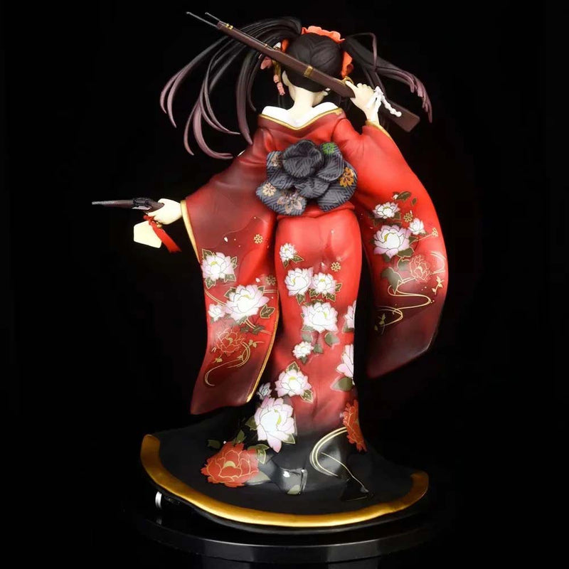 Date A Live Tokisaki Kurumi Kimono Ver Action Figure Toy 23cm