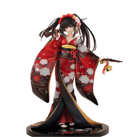 Date A Live Tokisaki Kurumi Kimono Ver Action Figure Toy 23cm