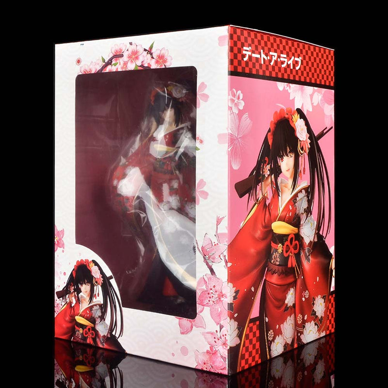 Date A Live Tokisaki Kurumi Kimono Ver Action Figure Toy 23cm