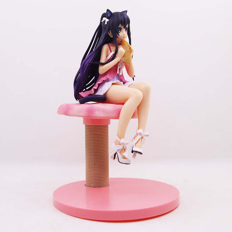 Date A Live Yatogami Tohka Action Figure Cat Ear Girl Toy 18.5cm