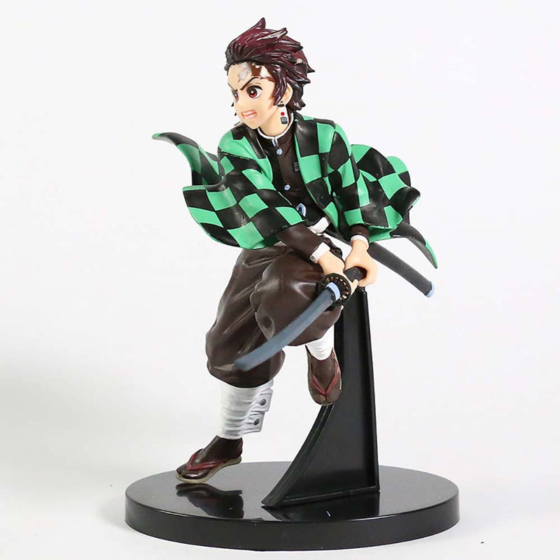 Demon Slaye Kamado Tanjirou Combat Ver Action Figure Model Toy 15cm