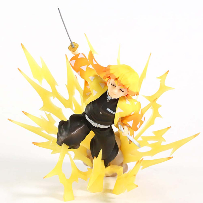 Demon Slayer Agatsuma Zenitsu Breathing Thunder Ver Action Figure 20cm