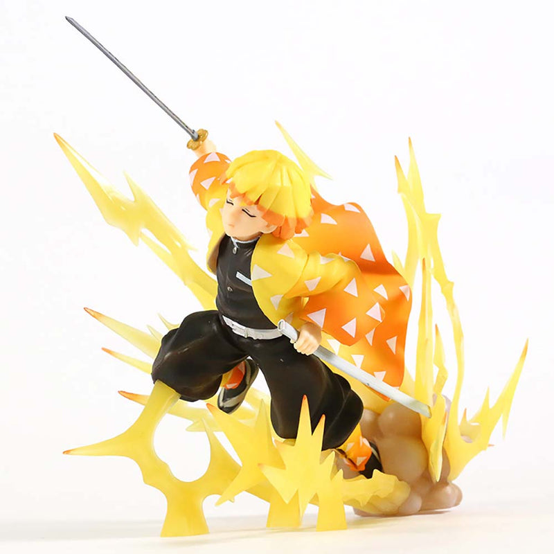 Demon Slayer Agatsuma Zenitsu Breathing Thunder Ver Action Figure 20cm