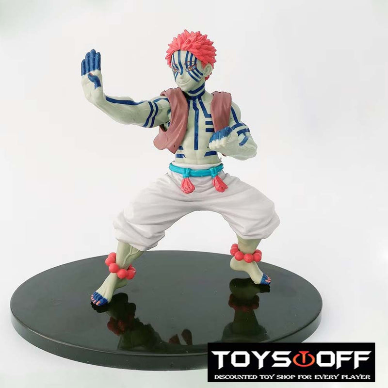 Demon Slayer Akaza Action Figure Collectible Model Toy 15cm