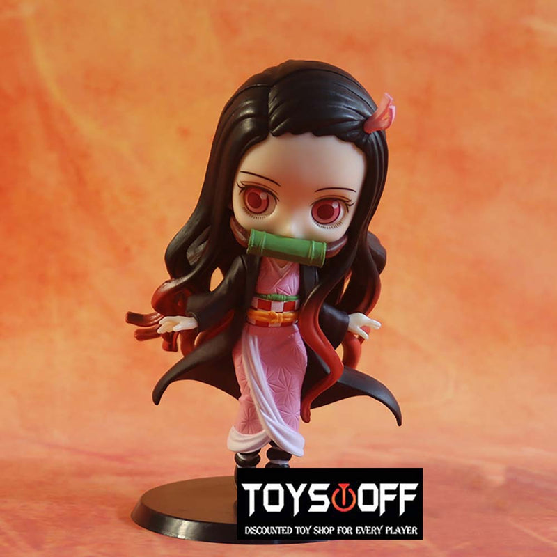 Demon Slayer Big Eye Kamado Nezuko Action Figure Model Toy 13cm