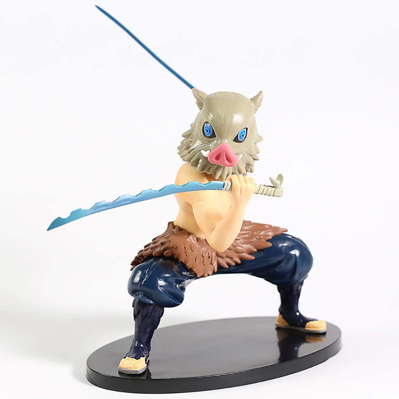 Demon Slayer Hashibira Inosuke Action Figure Model Toy 17cm