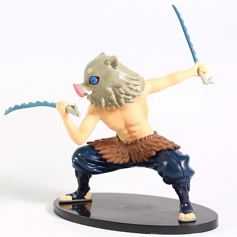 Demon Slayer Hashibira Inosuke Action Figure Model Toy 17cm