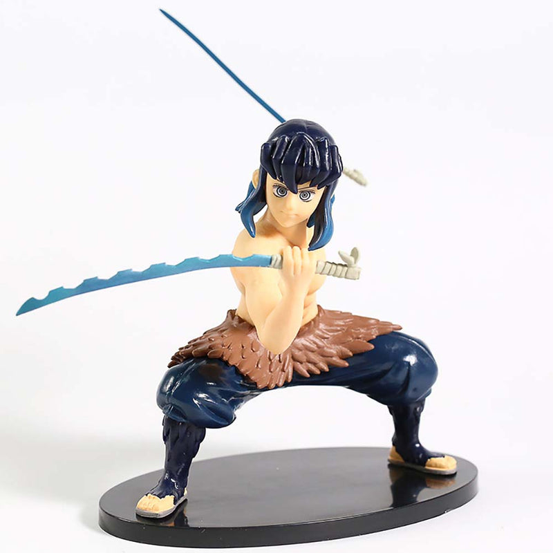 Demon Slayer Hashibira Inosuke Action Figure Model Toy 17cm