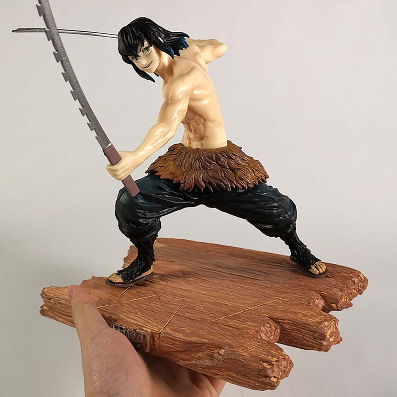 Demon Slayer Hashibira Inosuke Action Figure Model Toy 20cm