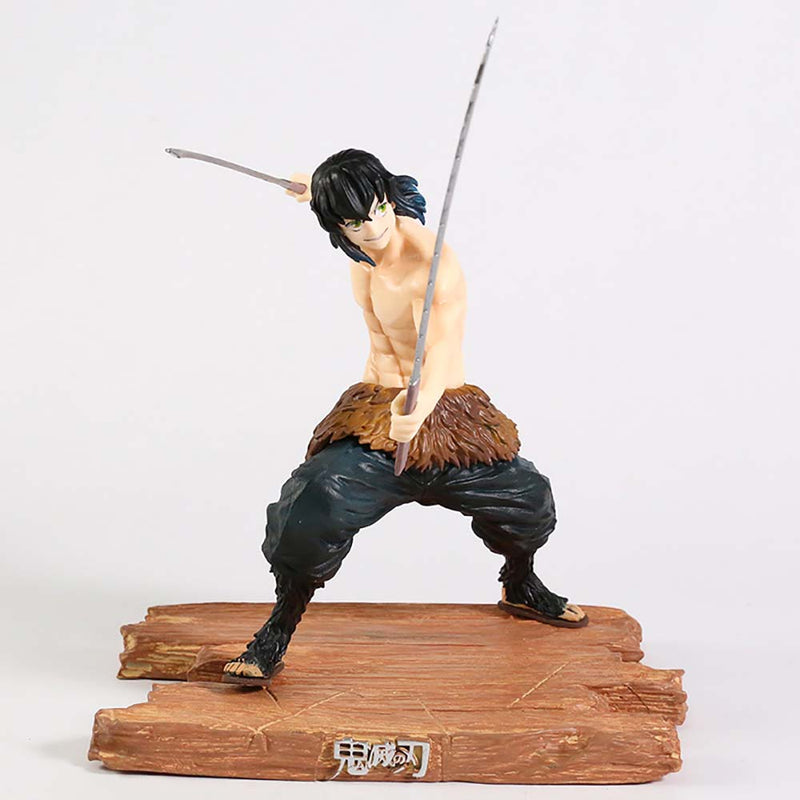 Demon Slayer Hashibira Inosuke Action Figure Model Toy 20cm