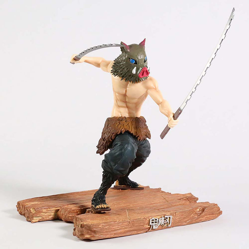 Demon Slayer Hashibira Inosuke Action Figure Model Toy 20cm