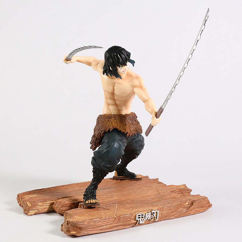 Demon Slayer Hashibira Inosuke Action Figure Model Toy 20cm