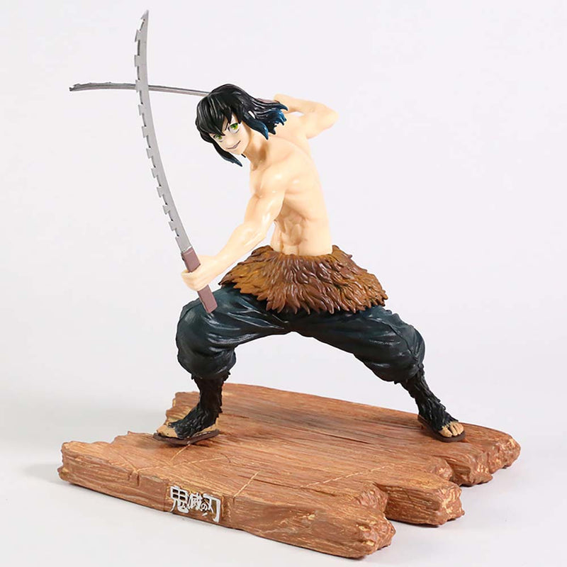 Demon Slayer Hashibira Inosuke Action Figure Model Toy 20cm